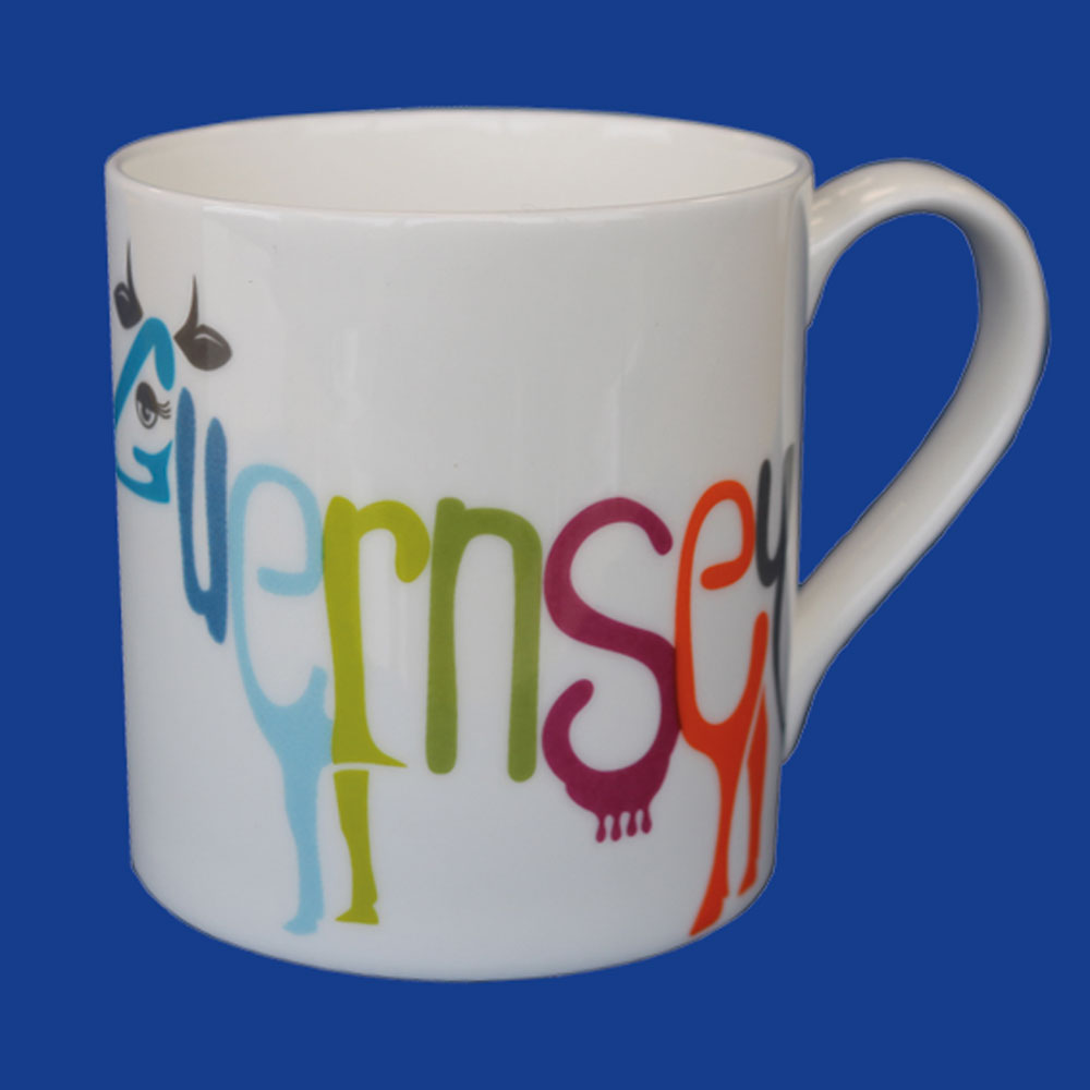 Guernsey Word Mug by Jill Vaudin